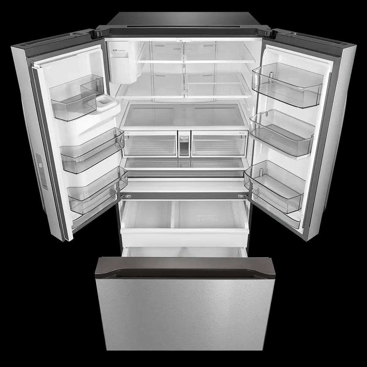 Midea 29.3 cu. ft. Jumbo Capacity French Door Refrigerator with Ice & Water Dispenser